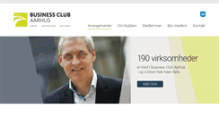 Desktop Screenshot of businessclubaarhus.dk